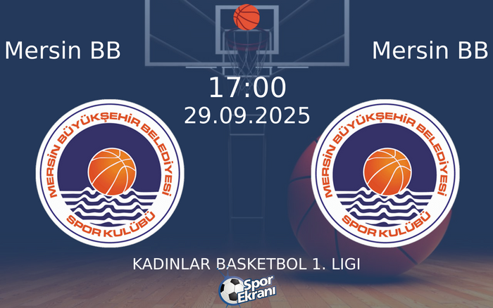 29 Eylül 2025 Mersin BB vs Mersin BB maçı Hangi Kanalda Saat Kaçta Yayınlanacak?