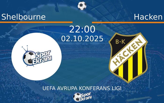 02 Ekim 2025 Shelbourne vs Hacken maçı Hangi Kanalda Saat Kaçta Yayınlanacak?