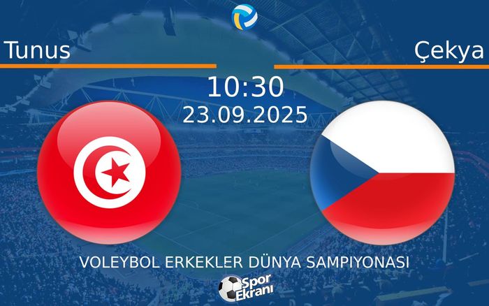 23 Eylül 2025 Tunus vs Çekya maçı Hangi Kanalda Saat Kaçta Yayınlanacak? 23 Eylül 2025 Tunus vs Çekya maçı Hangi Kanalda Saat Kaçta Yayınlanacak?