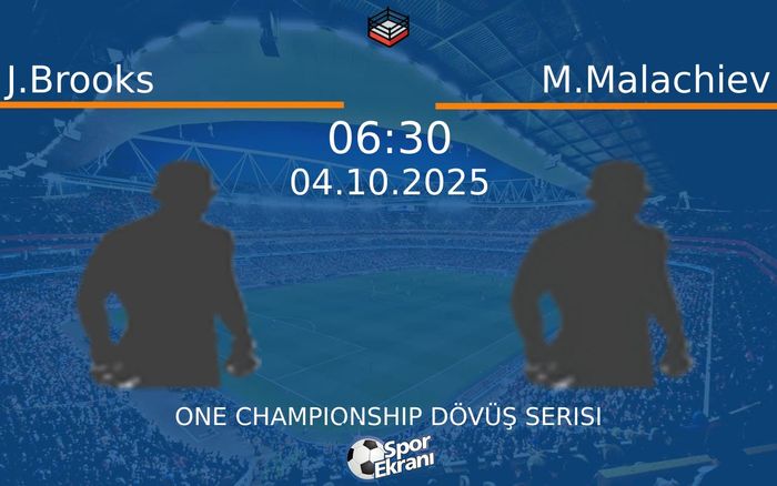 04 Ekim 2025 J.Brooks vs M.Malachiev maçı Hangi Kanalda Saat Kaçta Yayınlanacak?