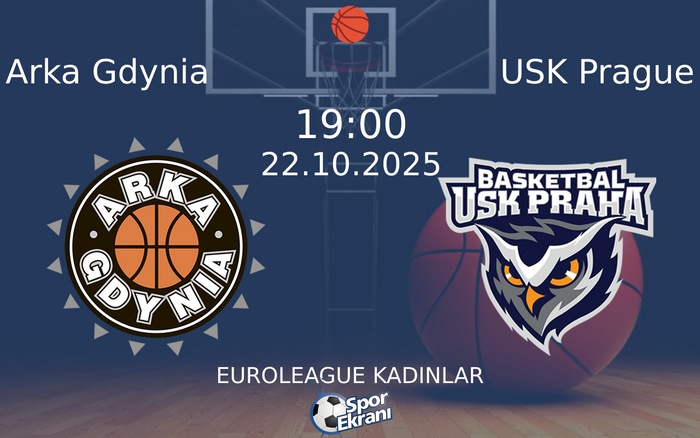 22 Ekim 2025 Arka Gdynia vs USK Prague maçı Hangi Kanalda Saat Kaçta Yayınlanacak? 22 Ekim 2025 Arka Gdynia vs USK Prague maçı Hangi Kanalda Saat Kaçta Yayınlanacak?