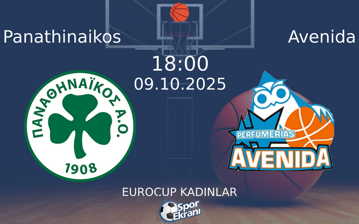 09 Ekim 2025 Panathinaikos vs Avenida maçı Hangi Kanalda Saat Kaçta Yayınlanacak? 09 Ekim 2025 Panathinaikos vs Avenida maçı Hangi Kanalda Saat Kaçta Yayınlanacak?
