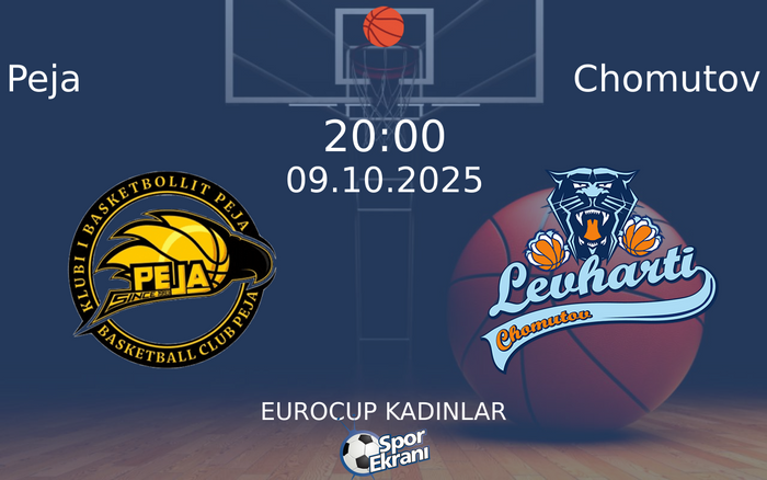 09 Ekim 2025 Peja vs Chomutov maçı Hangi Kanalda Saat Kaçta Yayınlanacak? 09 Ekim 2025 Peja vs Chomutov maçı Hangi Kanalda Saat Kaçta Yayınlanacak?