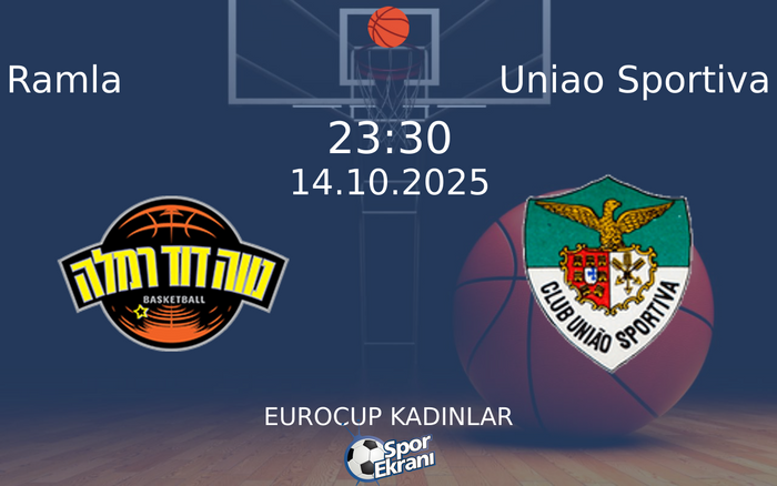 14 Ekim 2025 Ramla vs Uniao Sportiva maçı Hangi Kanalda Saat Kaçta Yayınlanacak? 14 Ekim 2025 Ramla vs Uniao Sportiva maçı Hangi Kanalda Saat Kaçta Yayınlanacak?