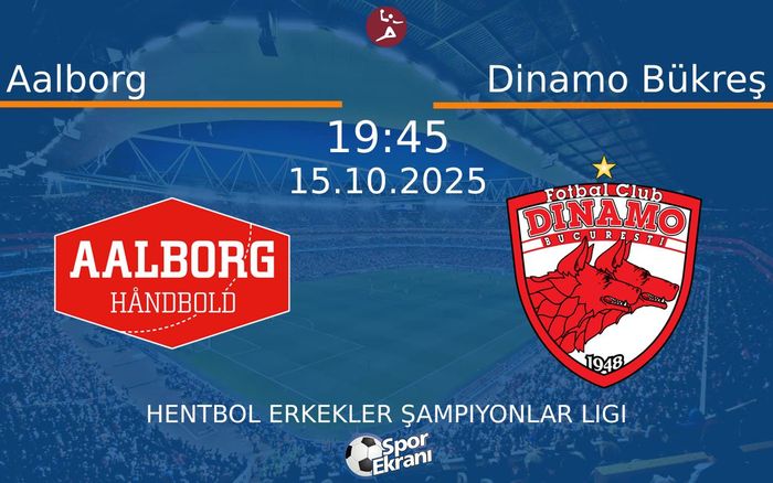 15 Ekim 2025 Aalborg vs Dinamo Bükreş maçı Hangi Kanalda Saat Kaçta Yayınlanacak? 15 Ekim 2025 Aalborg vs Dinamo Bükreş maçı Hangi Kanalda Saat Kaçta Yayınlanacak?