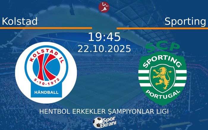 22 Ekim 2025 Kolstad vs Sporting maçı Hangi Kanalda Saat Kaçta Yayınlanacak? 22 Ekim 2025 Kolstad vs Sporting maçı Hangi Kanalda Saat Kaçta Yayınlanacak?