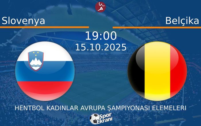 15 Ekim 2025 Slovenya vs Belçika maçı Hangi Kanalda Saat Kaçta Yayınlanacak?