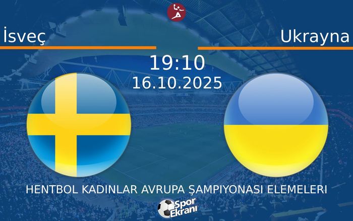 16 Ekim 2025 İsveç vs Ukrayna maçı Hangi Kanalda Saat Kaçta Yayınlanacak? 16 Ekim 2025 İsveç vs Ukrayna maçı Hangi Kanalda Saat Kaçta Yayınlanacak?