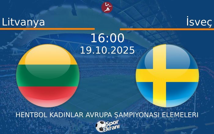 19 Ekim 2025 Litvanya vs İsveç maçı Hangi Kanalda Saat Kaçta Yayınlanacak? 19 Ekim 2025 Litvanya vs İsveç maçı Hangi Kanalda Saat Kaçta Yayınlanacak?