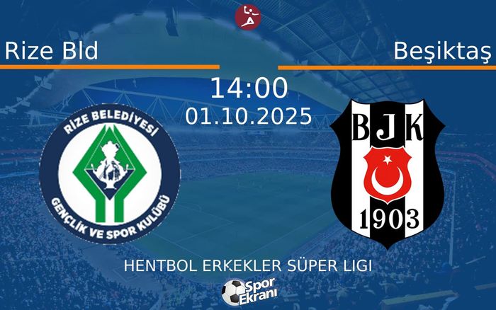 01 Ekim 2025 Rize Bld vs Beşiktaş maçı Hangi Kanalda Saat Kaçta Yayınlanacak?