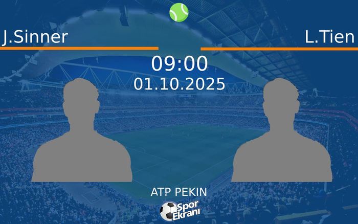 01 Ekim 2025 J.Sinner vs L.Tien maçı Hangi Kanalda Saat Kaçta Yayınlanacak? 01 Ekim 2025 J.Sinner vs L.Tien maçı Hangi Kanalda Saat Kaçta Yayınlanacak?
