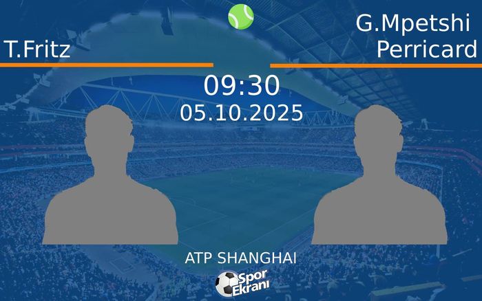 05 Ekim 2025 T.Fritz vs G.Mpetshi Perricard maçı Hangi Kanalda Saat Kaçta Yayınlanacak? 05 Ekim 2025 T.Fritz vs G.Mpetshi Perricard maçı Hangi Kanalda Saat Kaçta Yayınlanacak?