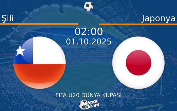 01 Ekim 2025 Şili vs Japonya maçı Hangi Kanalda Saat Kaçta Yayınlanacak? 01 Ekim 2025 Şili vs Japonya maçı Hangi Kanalda Saat Kaçta Yayınlanacak?