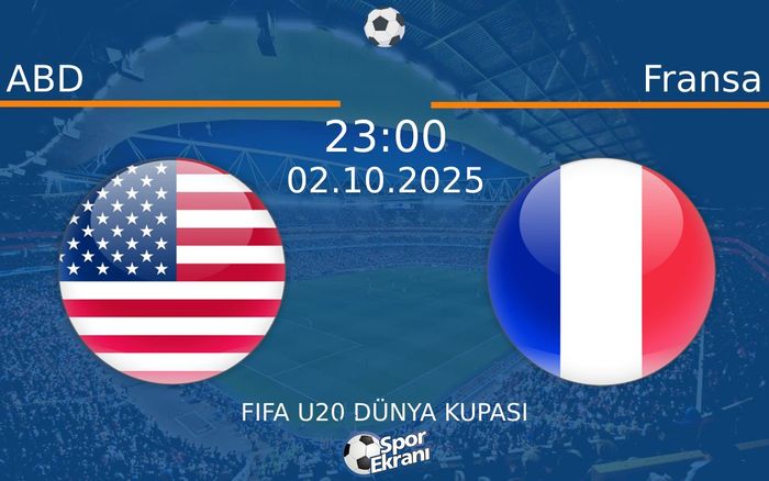 02 Ekim 2025 ABD vs Fransa maçı Hangi Kanalda Saat Kaçta Yayınlanacak? 02 Ekim 2025 ABD vs Fransa maçı Hangi Kanalda Saat Kaçta Yayınlanacak?