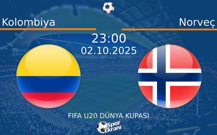 02 Ekim 2025 Kolombiya vs Norveç maçı Hangi Kanalda Saat Kaçta Yayınlanacak? 02 Ekim 2025 Kolombiya vs Norveç maçı Hangi Kanalda Saat Kaçta Yayınlanacak?