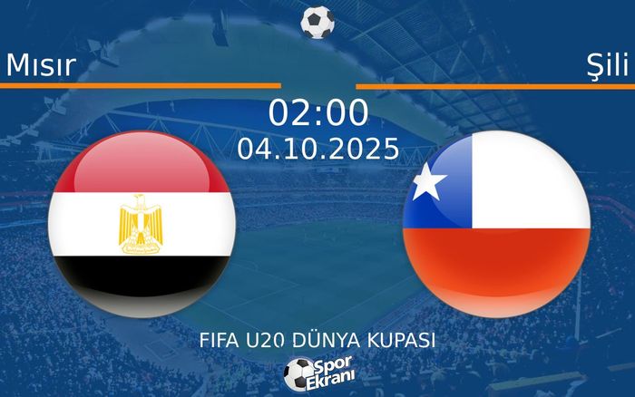 04 Ekim 2025 Mısır vs Şili maçı Hangi Kanalda Saat Kaçta Yayınlanacak? 04 Ekim 2025 Mısır vs Şili maçı Hangi Kanalda Saat Kaçta Yayınlanacak?
