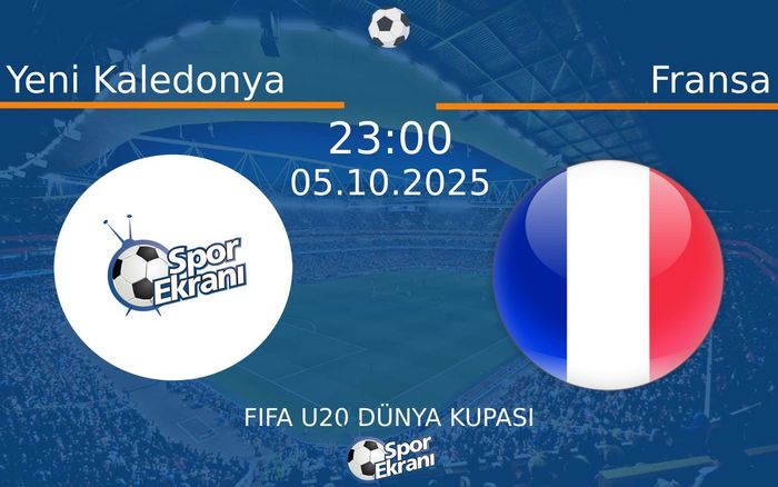 05 Ekim 2025 Yeni Kaledonya vs Fransa maçı Hangi Kanalda Saat Kaçta Yayınlanacak? 05 Ekim 2025 Yeni Kaledonya vs Fransa maçı Hangi Kanalda Saat Kaçta Yayınlanacak?