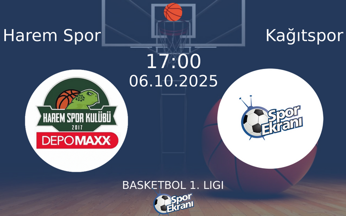 06 Ekim 2025 Harem Spor vs Kağıtspor maçı Hangi Kanalda Saat Kaçta Yayınlanacak? 06 Ekim 2025 Harem Spor vs Kağıtspor maçı Hangi Kanalda Saat Kaçta Yayınlanacak?