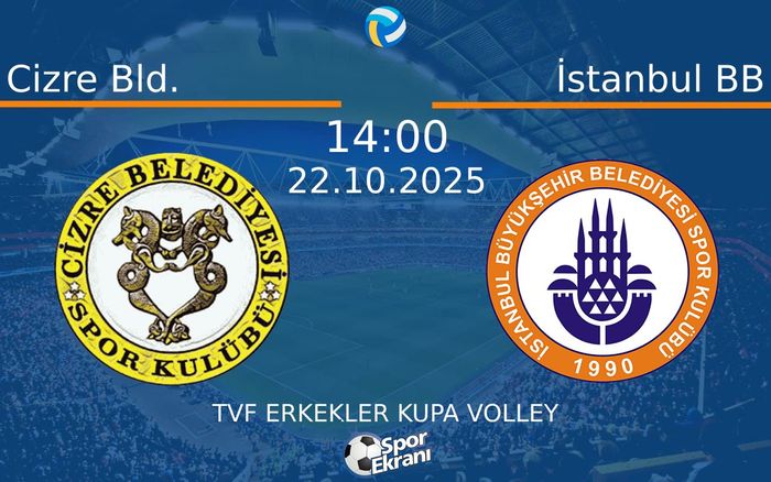 22 Ekim 2025 Cizre Bld. vs İstanbul BB maçı Hangi Kanalda Saat Kaçta Yayınlanacak? 22 Ekim 2025 Cizre Bld. vs İstanbul BB maçı Hangi Kanalda Saat Kaçta Yayınlanacak?