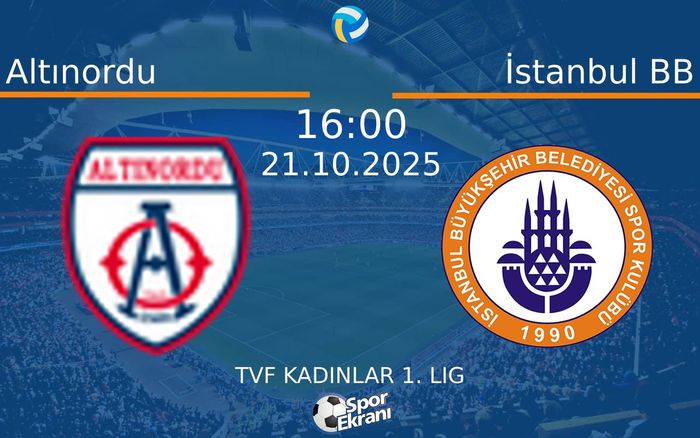 21 Ekim 2025 Altınordu vs İstanbul BB maçı Hangi Kanalda Saat Kaçta Yayınlanacak?