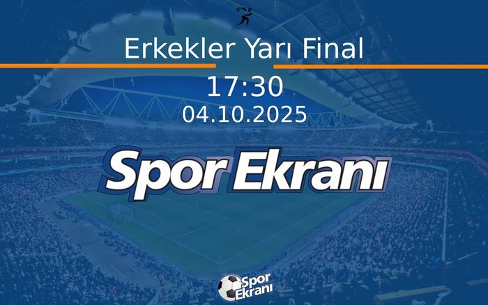 04 Ekim 2025 İBSA Golbol Erkekler Avrupa Şampiyonasi - Erkekler Yarı Final Hangi Kanalda Saat Kaçta Yayınlanacak? 04 Ekim 2025 İBSA Golbol Erkekler Avrupa Şampiyonasi - Erkekler Yarı Final Hangi Kanalda Saat Kaçta Yayınlanacak?