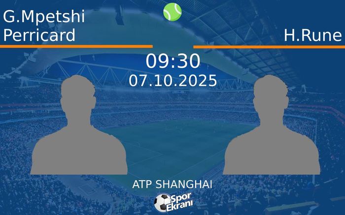 07 Ekim 2025 G.Mpetshi Perricard vs H.Rune maçı Hangi Kanalda Saat Kaçta Yayınlanacak? 07 Ekim 2025 G.Mpetshi Perricard vs H.Rune maçı Hangi Kanalda Saat Kaçta Yayınlanacak?