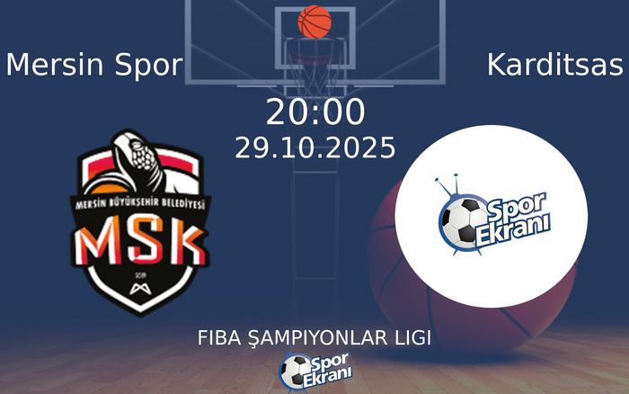 29 Ekim 2025 Mersin Spor vs Karditsas maçı Hangi Kanalda Saat Kaçta Yayınlanacak? 29 Ekim 2025 Mersin Spor vs Karditsas maçı Hangi Kanalda Saat Kaçta Yayınlanacak?