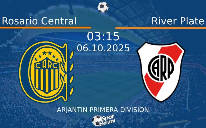 06 Ekim 2025 Rosario Central vs River Plate maçı Hangi Kanalda Saat Kaçta Yayınlanacak? 06 Ekim 2025 Rosario Central vs River Plate maçı Hangi Kanalda Saat Kaçta Yayınlanacak?