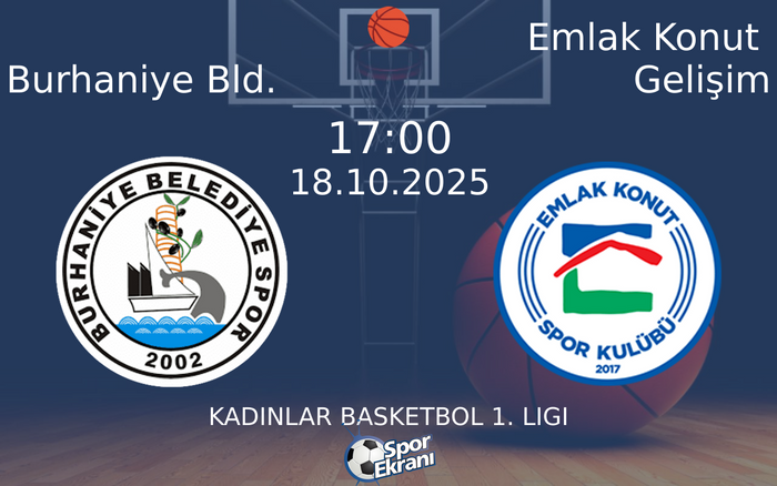 18 Ekim 2025 Burhaniye Bld. vs Emlak Konut Gelişim maçı Hangi Kanalda Saat Kaçta Yayınlanacak?