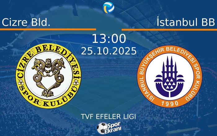25 Ekim 2025 Cizre Bld. vs İstanbul BB maçı Hangi Kanalda Saat Kaçta Yayınlanacak? 25 Ekim 2025 Cizre Bld. vs İstanbul BB maçı Hangi Kanalda Saat Kaçta Yayınlanacak?