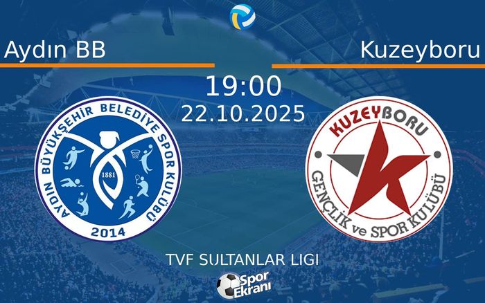 22 Ekim 2025 Aydın BB vs Kuzeyboru maçı Hangi Kanalda Saat Kaçta Yayınlanacak?