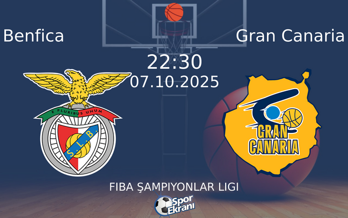 07 Ekim 2025 Benfica vs Gran Canaria maçı Hangi Kanalda Saat Kaçta Yayınlanacak? 07 Ekim 2025 Benfica vs Gran Canaria maçı Hangi Kanalda Saat Kaçta Yayınlanacak?