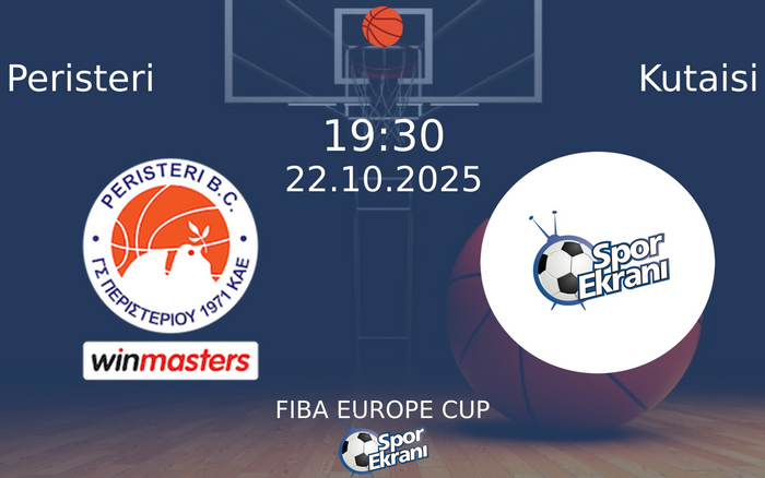 22 Ekim 2025 Peristeri vs Kutaisi maçı Hangi Kanalda Saat Kaçta Yayınlanacak? 22 Ekim 2025 Peristeri vs Kutaisi maçı Hangi Kanalda Saat Kaçta Yayınlanacak?