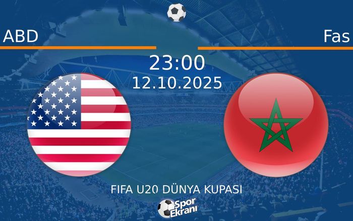 12 Ekim 2025 ABD vs Fas maçı Hangi Kanalda Saat Kaçta Yayınlanacak? 12 Ekim 2025 ABD vs Fas maçı Hangi Kanalda Saat Kaçta Yayınlanacak?