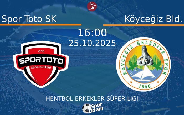 25 Ekim 2025 Spor Toto SK vs Köyceğiz Bld. maçı Hangi Kanalda Saat Kaçta Yayınlanacak? 25 Ekim 2025 Spor Toto SK vs Köyceğiz Bld. maçı Hangi Kanalda Saat Kaçta Yayınlanacak?