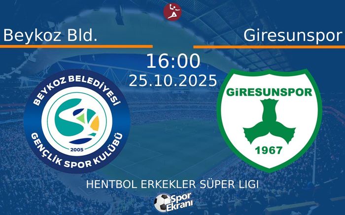 25 Ekim 2025 Beykoz Bld. vs Giresunspor maçı Hangi Kanalda Saat Kaçta Yayınlanacak? 25 Ekim 2025 Beykoz Bld. vs Giresunspor maçı Hangi Kanalda Saat Kaçta Yayınlanacak?