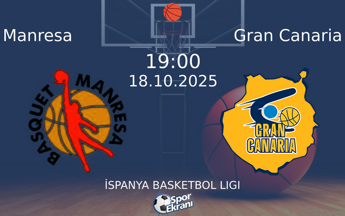 18 Ekim 2025 Manresa vs Gran Canaria maçı Hangi Kanalda Saat Kaçta Yayınlanacak? 18 Ekim 2025 Manresa vs Gran Canaria maçı Hangi Kanalda Saat Kaçta Yayınlanacak?