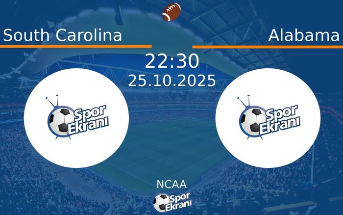 25 Ekim 2025 South Carolina vs Alabama maçı Hangi Kanalda Saat Kaçta Yayınlanacak? 25 Ekim 2025 South Carolina vs Alabama maçı Hangi Kanalda Saat Kaçta Yayınlanacak?