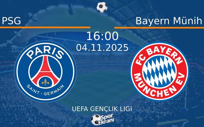 04 Kasım 2025 PSG vs Bayern Münih maçı Hangi Kanalda Saat Kaçta Yayınlanacak? 04 Kasım 2025 PSG vs Bayern Münih maçı Hangi Kanalda Saat Kaçta Yayınlanacak?