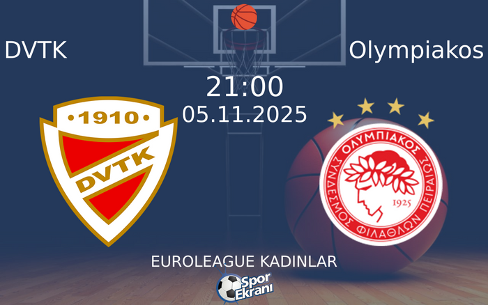 05 Kasım 2025 DVTK vs Olympiakos maçı Hangi Kanalda Saat Kaçta Yayınlanacak? 05 Kasım 2025 DVTK vs Olympiakos maçı Hangi Kanalda Saat Kaçta Yayınlanacak?