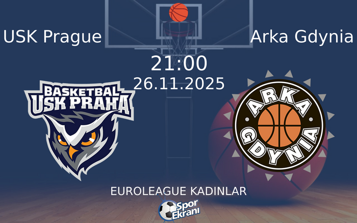 26 Kasım 2025 USK Prague vs Arka Gdynia maçı Hangi Kanalda Saat Kaçta Yayınlanacak? 26 Kasım 2025 USK Prague vs Arka Gdynia maçı Hangi Kanalda Saat Kaçta Yayınlanacak?