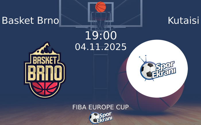 04 Kasım 2025 Basket Brno vs Kutaisi maçı Hangi Kanalda Saat Kaçta Yayınlanacak? 04 Kasım 2025 Basket Brno vs Kutaisi maçı Hangi Kanalda Saat Kaçta Yayınlanacak?