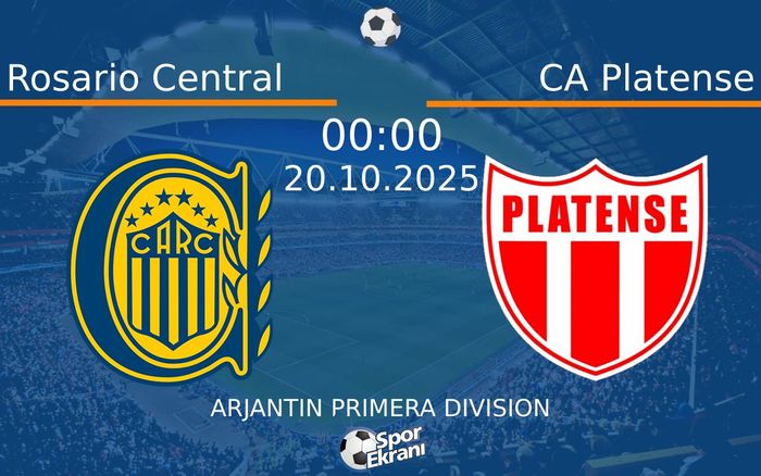 20 Ekim 2025 Rosario Central vs CA Platense maçı Hangi Kanalda Saat Kaçta Yayınlanacak? 20 Ekim 2025 Rosario Central vs CA Platense maçı Hangi Kanalda Saat Kaçta Yayınlanacak?