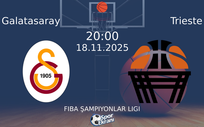 18 Kasım 2025 Galatasaray vs Trieste maçı Hangi Kanalda Saat Kaçta Yayınlanacak?