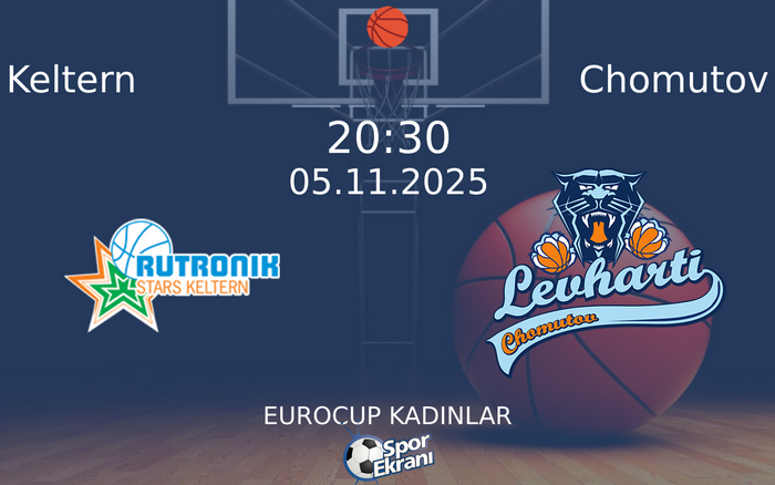 05 Kasım 2025 Keltern vs Chomutov maçı Hangi Kanalda Saat Kaçta Yayınlanacak? 05 Kasım 2025 Keltern vs Chomutov maçı Hangi Kanalda Saat Kaçta Yayınlanacak?