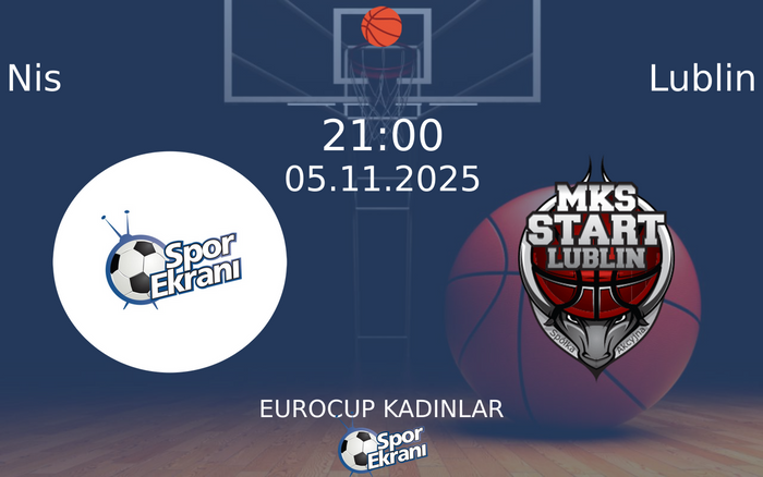 05 Kasım 2025 Nis vs Lublin maçı Hangi Kanalda Saat Kaçta Yayınlanacak? 05 Kasım 2025 Nis vs Lublin maçı Hangi Kanalda Saat Kaçta Yayınlanacak?