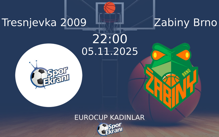 05 Kasım 2025 Tresnjevka 2009 vs Zabiny Brno maçı Hangi Kanalda Saat Kaçta Yayınlanacak? 05 Kasım 2025 Tresnjevka 2009 vs Zabiny Brno maçı Hangi Kanalda Saat Kaçta Yayınlanacak?