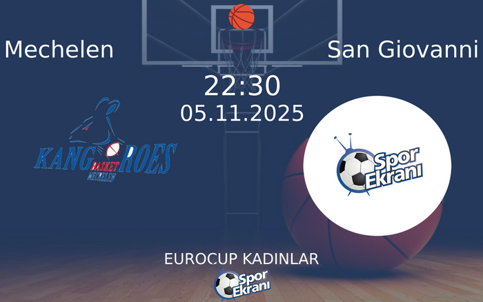 05 Kasım 2025 Mechelen vs San Giovanni maçı Hangi Kanalda Saat Kaçta Yayınlanacak? 05 Kasım 2025 Mechelen vs San Giovanni maçı Hangi Kanalda Saat Kaçta Yayınlanacak?