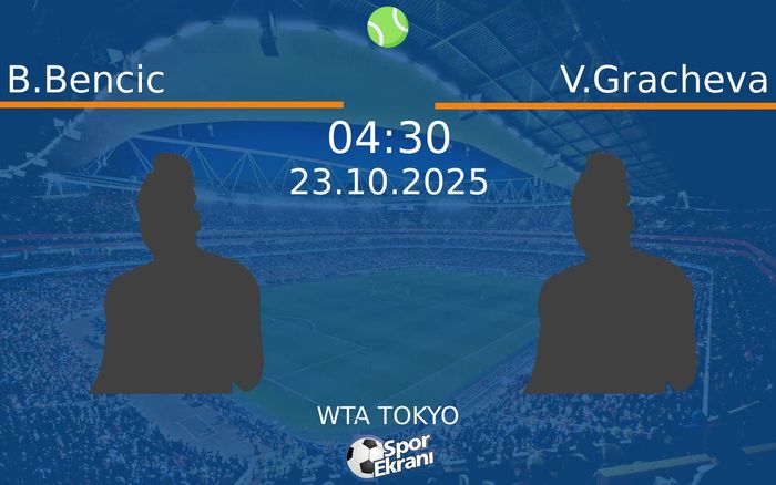 23 Ekim 2025 B.Bencic vs V.Gracheva maçı Hangi Kanalda Saat Kaçta Yayınlanacak?