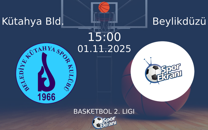01 Kasım 2025 Kütahya Bld. vs Beylikdüzü maçı Hangi Kanalda Saat Kaçta Yayınlanacak? 01 Kasım 2025 Kütahya Bld. vs Beylikdüzü maçı Hangi Kanalda Saat Kaçta Yayınlanacak?